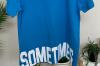 161236 Somestimes Baskili B Yaka Tshirt